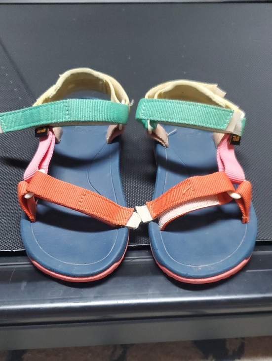 Teva Other - Teva Multicolor Adjustable Webbing Sandals - Hurricane Toddler Size 10